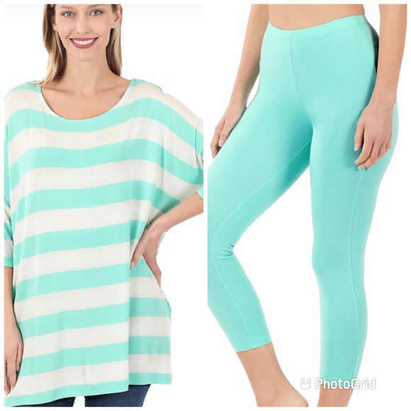 Mink Stripe Set - Picture 2 of 2